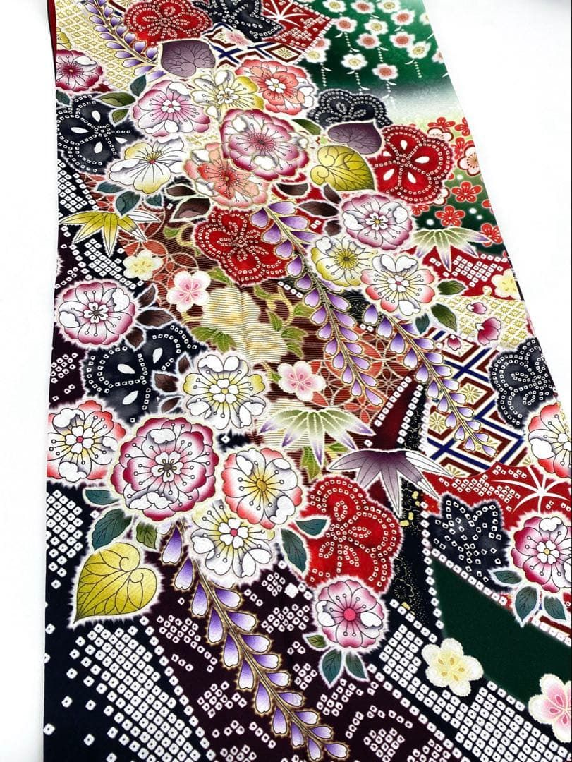 振袖 豪華 紋意匠 辻が花 身丈165cm - メルカリ