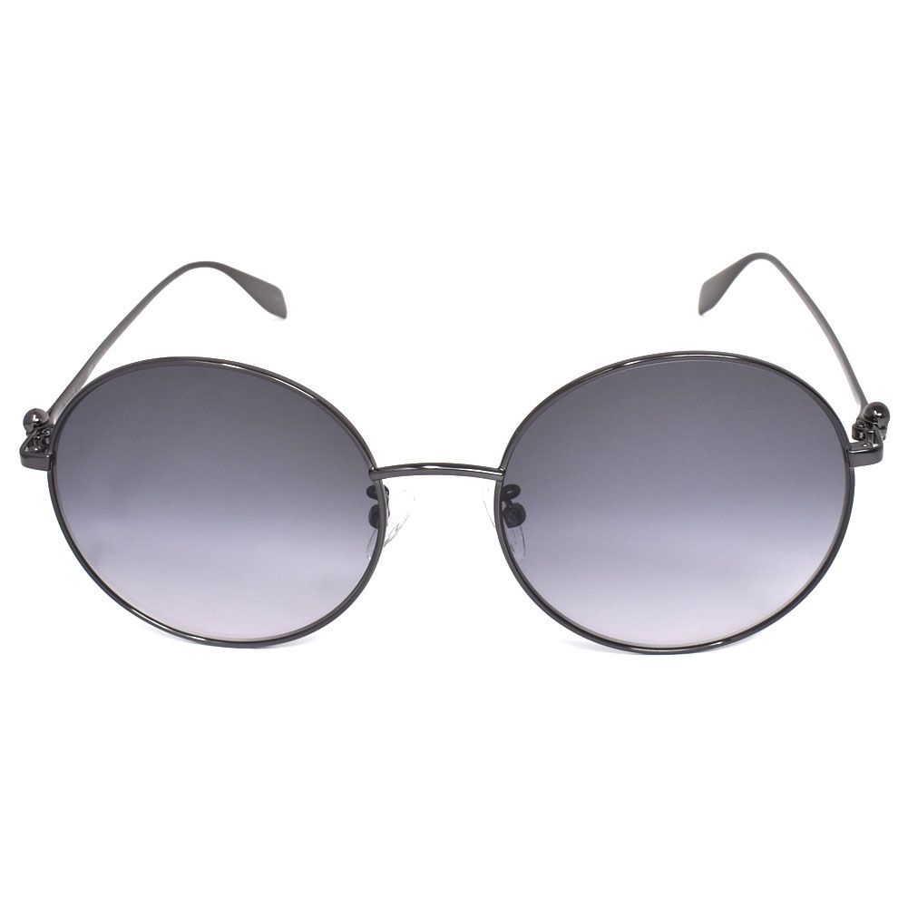 Alexander McQueen サングラス アジアンフィット sam011 Alexander McQueen Eyewear ロゴ サングラス | ブラック
