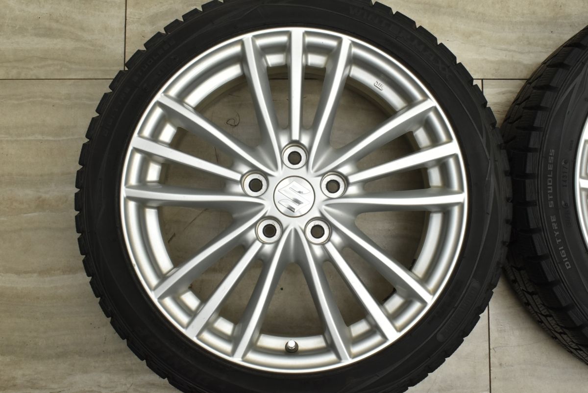 交換用に】スズキ ZC32S スイフトスポーツ 純正 17in 6.5J +50 PCD114