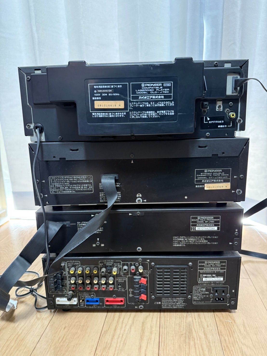 Pioneer パイオニア AV7 シリーズ 本体一式セット（ジャンク品