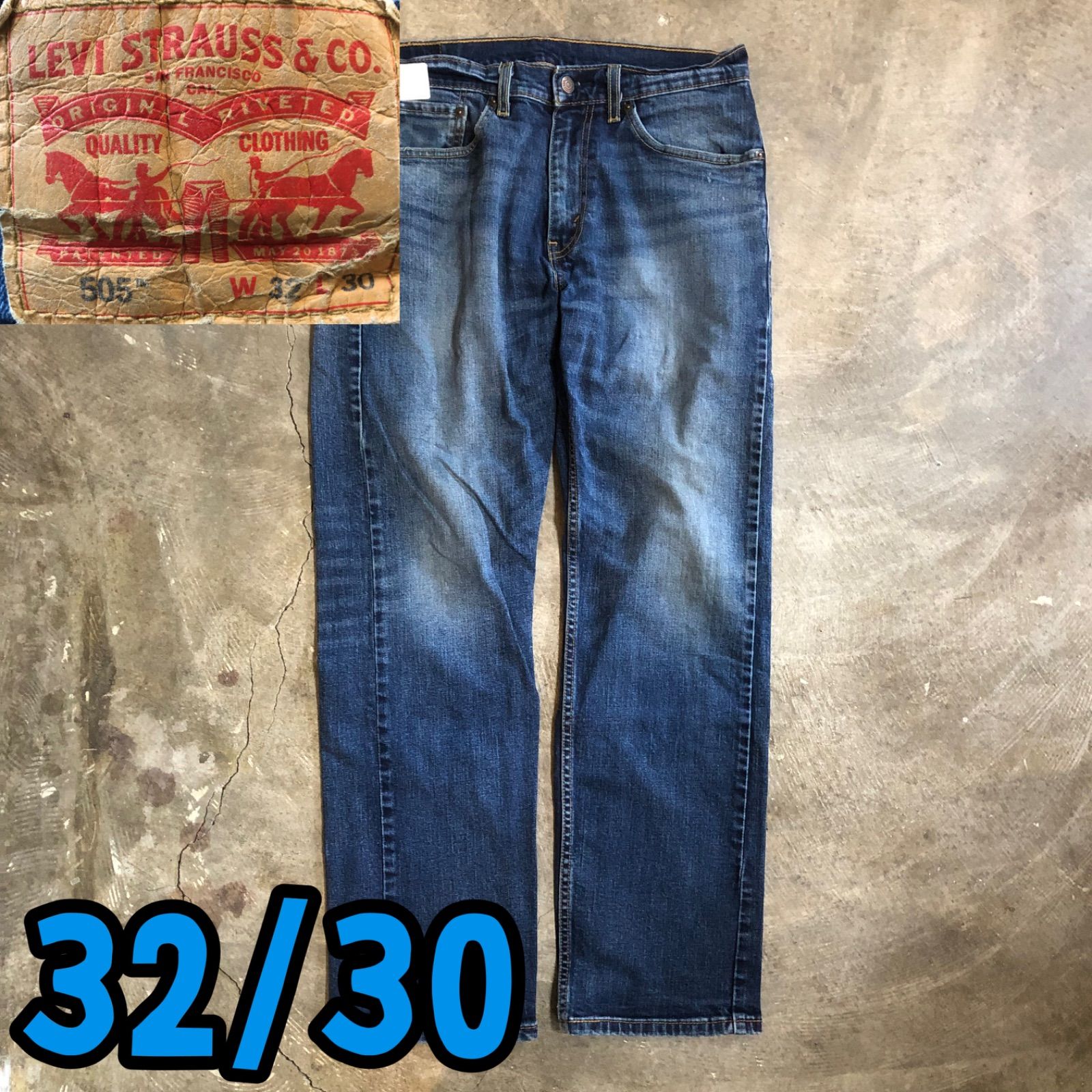 T4763 Levi's 505 デニムパンツ　アメカジ　ジーンズ　古着