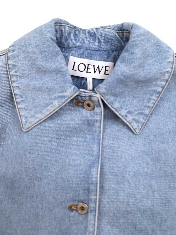 LOEWE ロエベ 21AW ワイドスリーブデニムジャケット インディゴ 32