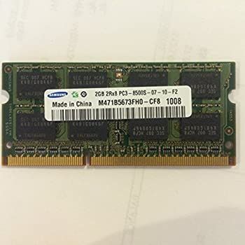 【中古】「非常に良い」Samsung notebook DDR3 RAM M471B5673FH0-CF8 2GB 2Rx8 PC3-8500S - 07-10 -F2 by Samsung [並行輸入品]