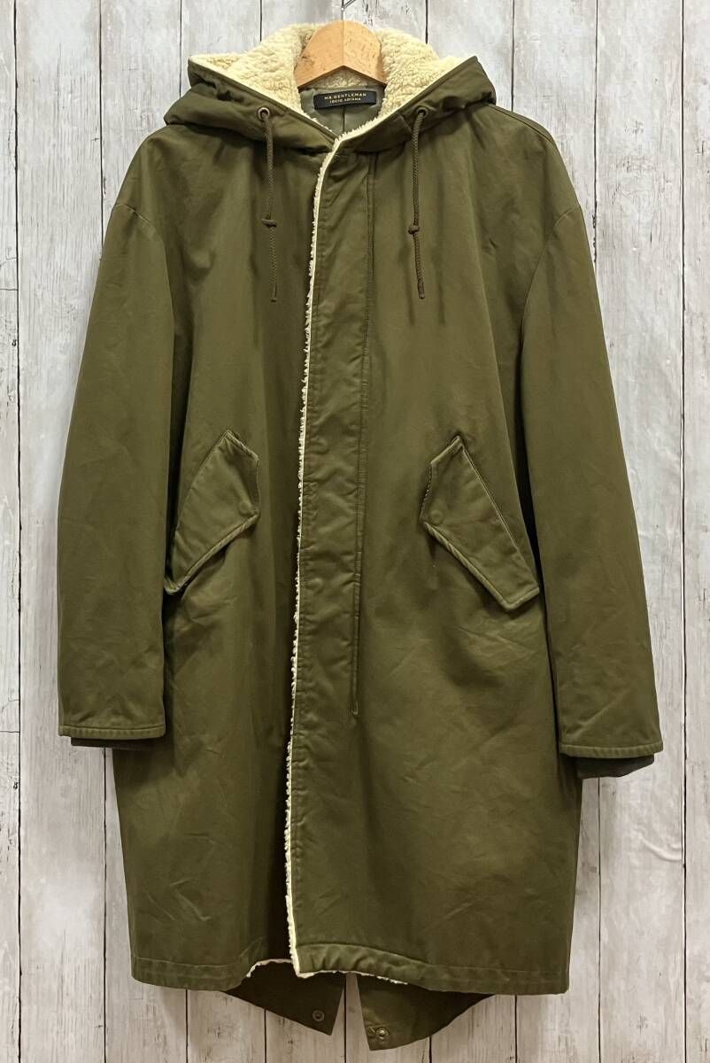 Mr.GENTLEMAN モッズコート M-51 MG14F-C001 裏ボア 日本製 ミスタージェントルマン