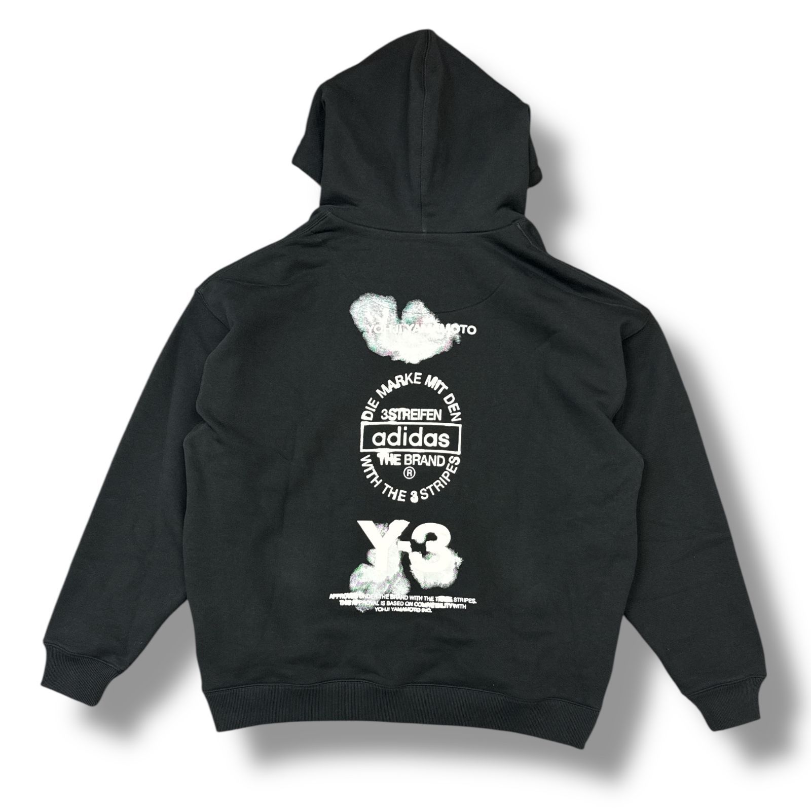 参考上代48400円 未使用品 Y-3 Graphic Hoodie グラフィック
