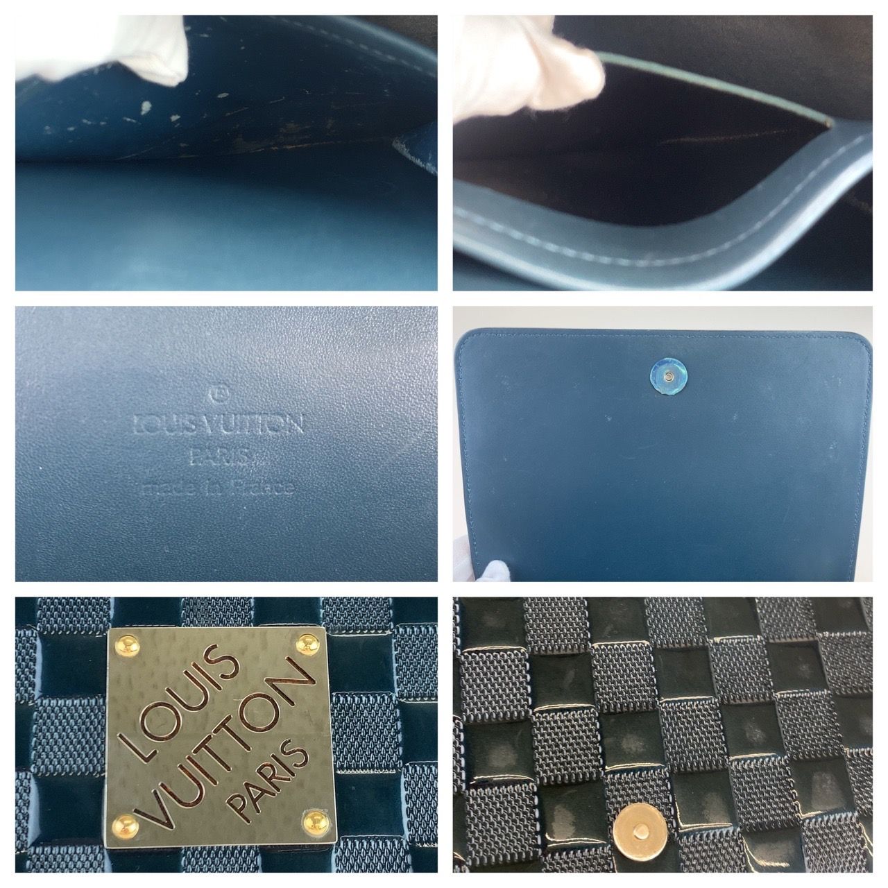 LOUIS VUITTON ルイヴィトン ダミエ ヴェルニ キャバレー LOUIS VUITTON ルイヴィトン ダミエ ヴェルニ キャバレー
