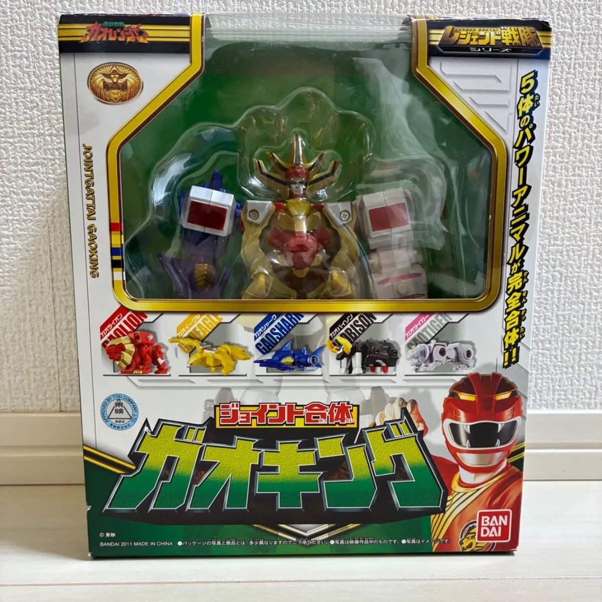 ◇希少品◇レジェンド戦隊 ジョイント合体 ガオキング・シンケンオー