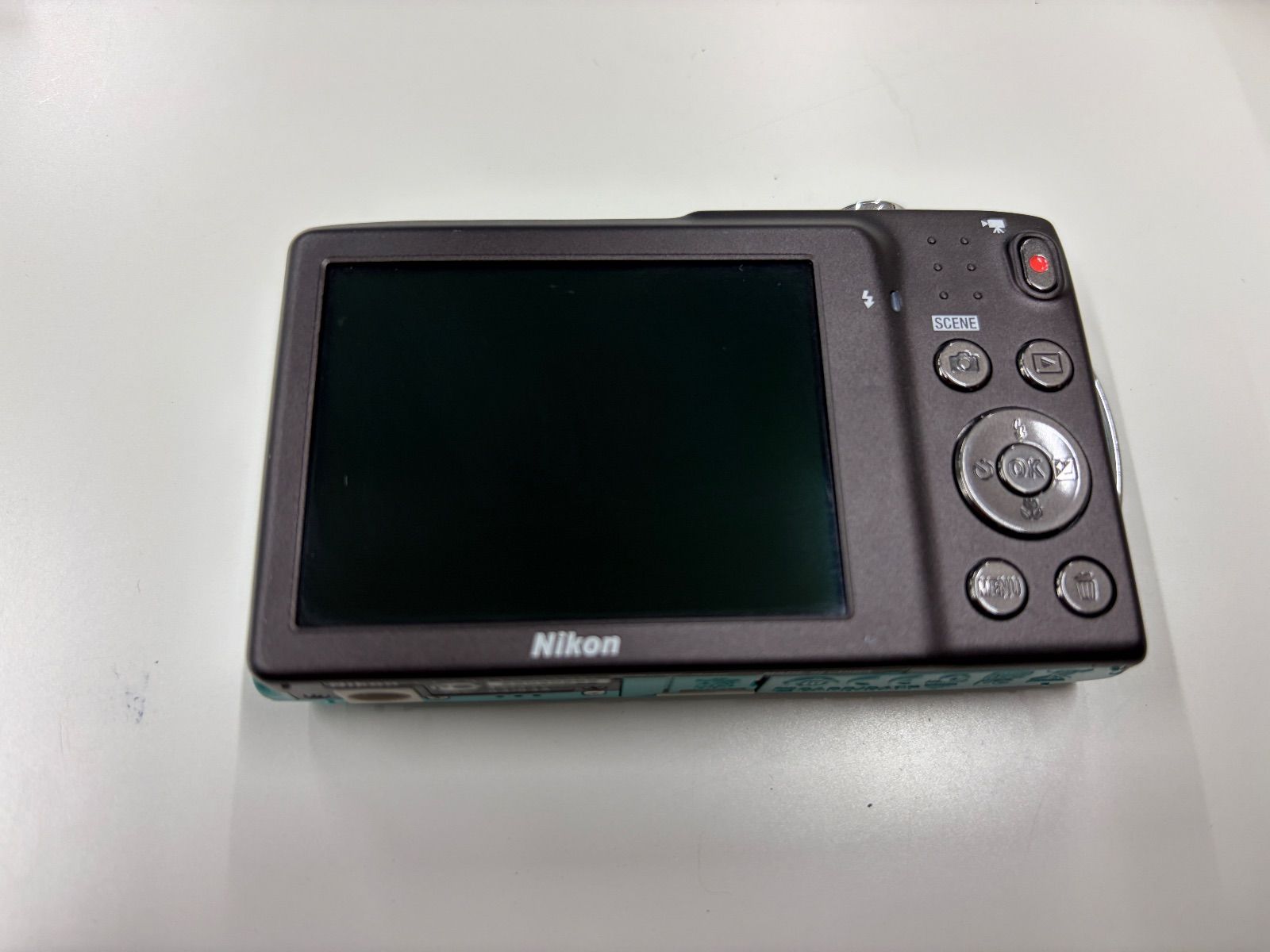 a 1 外装 Nikon ニコン COOLPIX S 3300 クールピクス ミントグリーン デジカメ