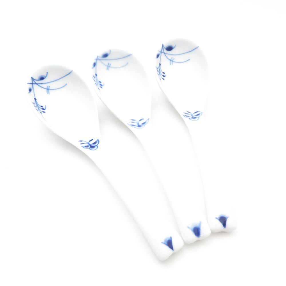 ROYAL COPENHAGEN ロイヤルコペンハーゲン ブルーパルメッテ 310 スプーン 3点 セット SY12590H2