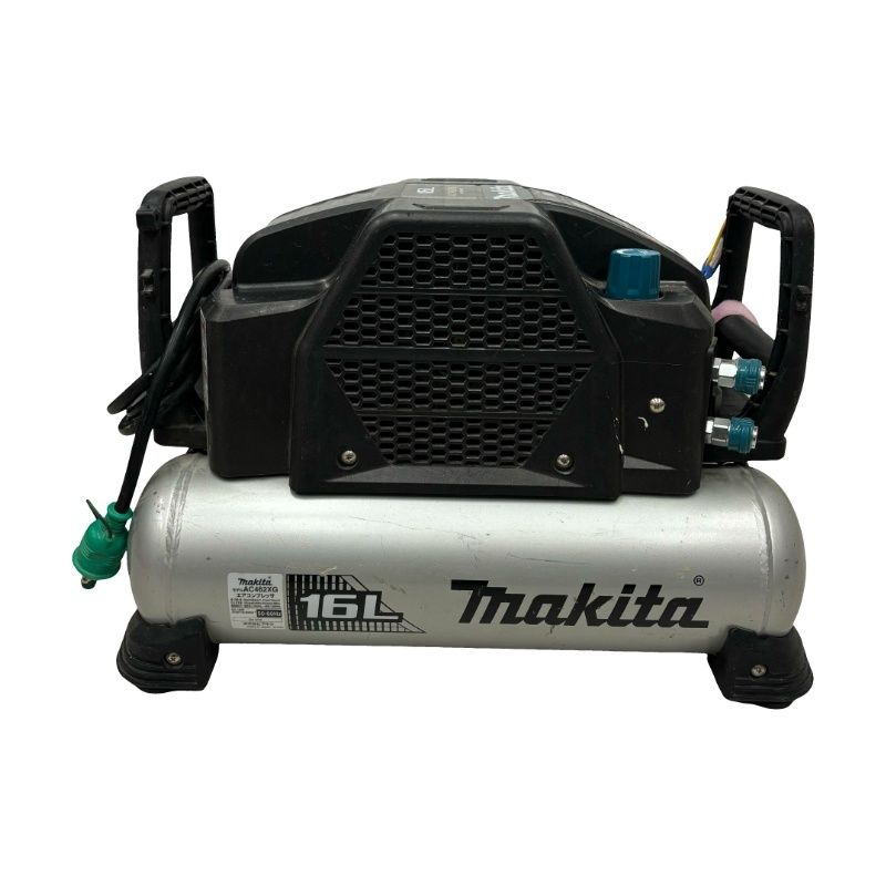 makita マキタ 一般圧/高圧エアコンプレッサー AC462XG 16L ブラック 通電確認済み ホース付き 【中古】 52410K198 -  メルカリ