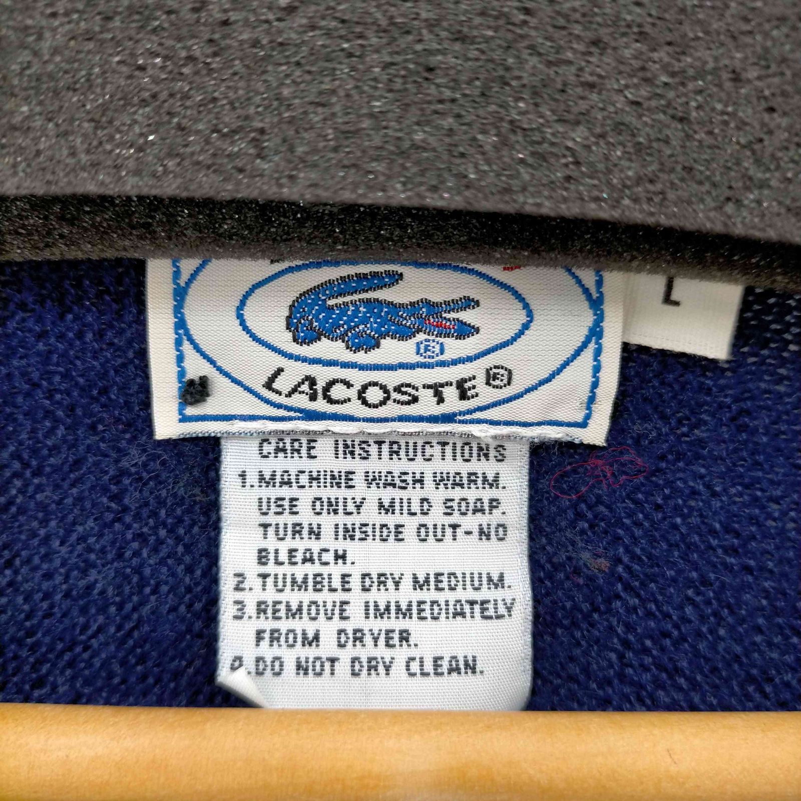 アイゾッドラコステ IZOD LACOSTE 70S～80S 糸巻きタグ 青タグ