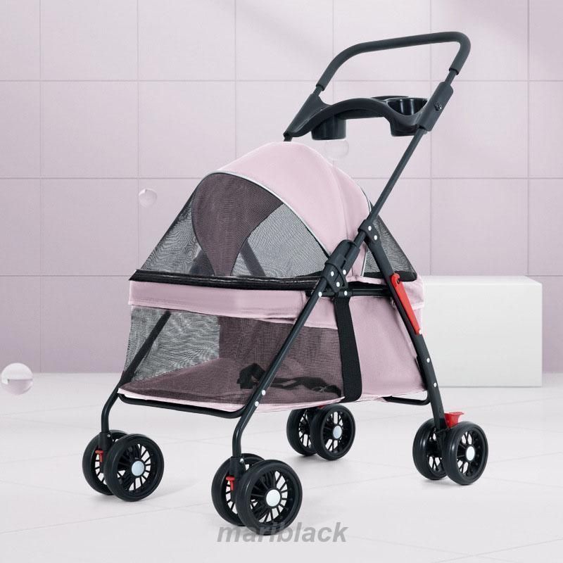 折りたたみ 多頭 ペットバギー 4輪 軽量 中型犬 小型犬 ペット用