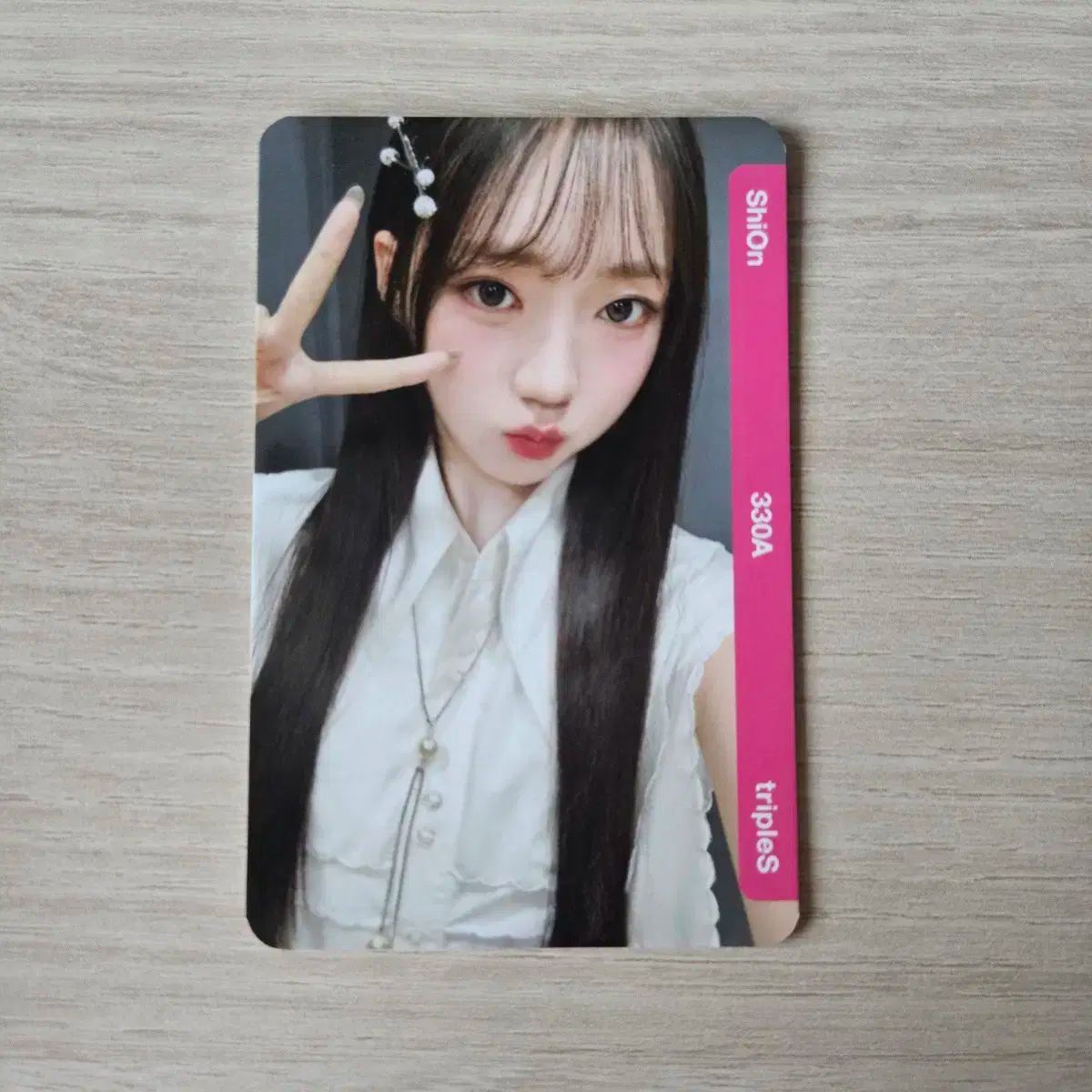 tripleS Objekt QR使用済 Shion シオン 動き出したtripleS