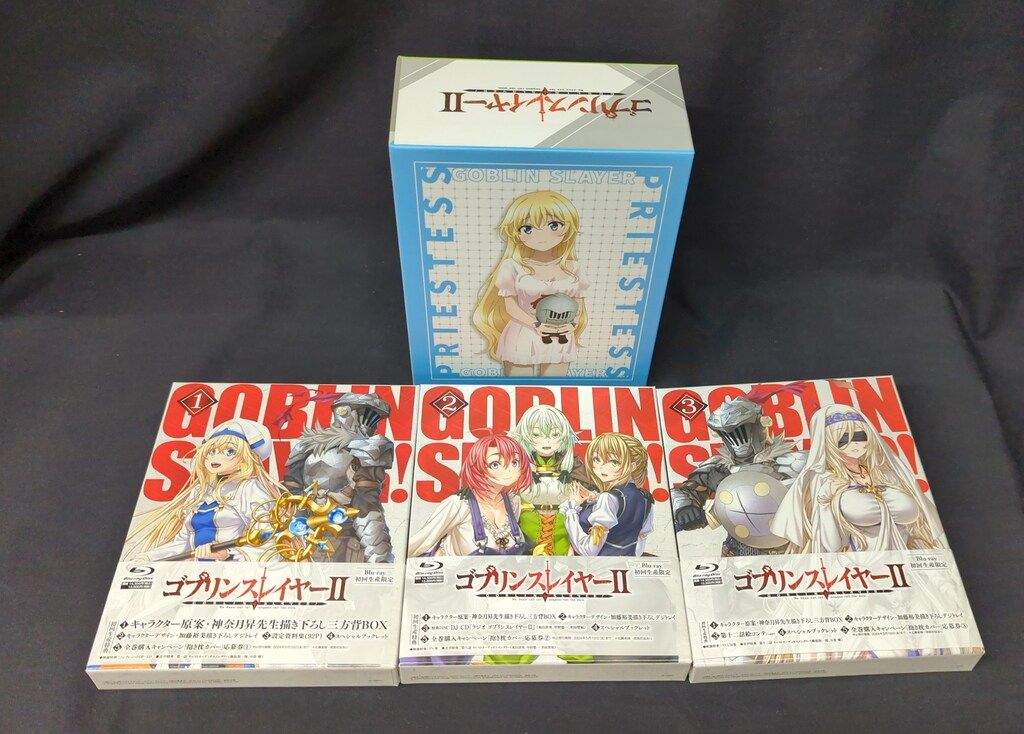 アニメBlu-ray「ゴブリンスレイヤー」 全3巻セット アニメイト BOX付き Amazon.co.jp: アニメ ゴブリンスレイヤー Blu-ray初回版全3巻