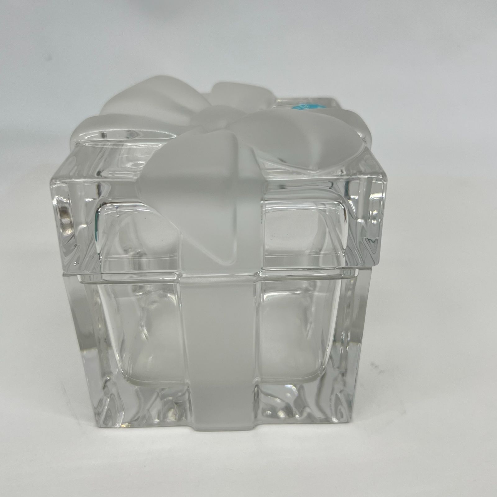 □【美品】 Tiffany&Co. ティファニー クリスタルボックス 小物