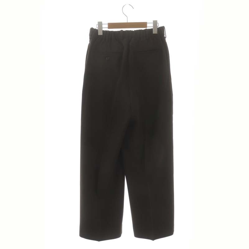 マーカウェア MARKA WARE 23AW DOUBLE PLEATED TROUSERS ウールパンツ 