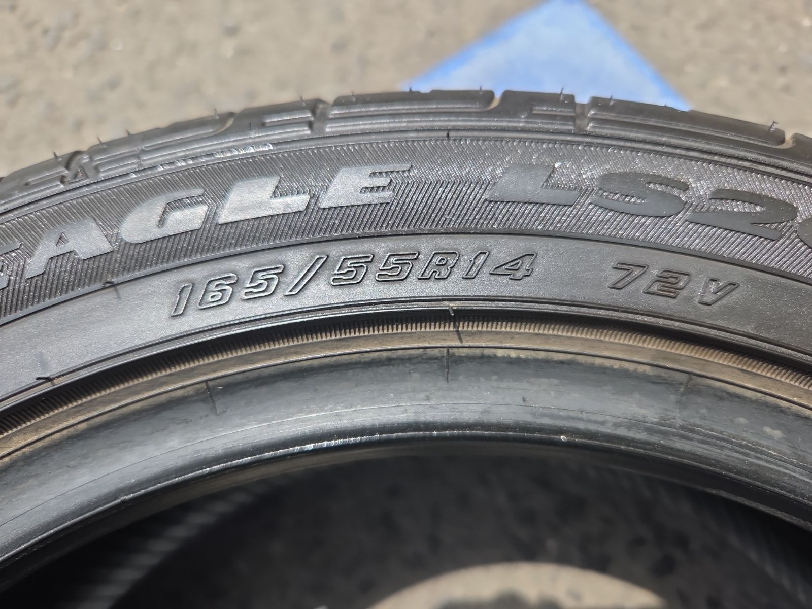 送料込み☆グッドイヤー165/55R14☆軽自動車・スペーシア・タント 送料無料! 165/55R14 グッドイヤー 2本 21年製 N-BOX N-WGN タント