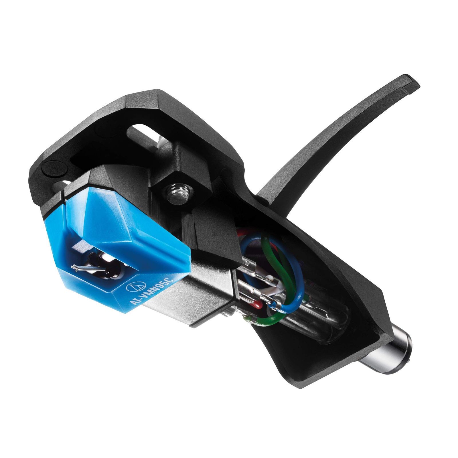 新着商品 オーディオテクニカ AT-VM95C|H VM型 ステレオカートリッジ ヘッドシェル付 接合丸針 エントリーモデル レコード針 カートリッジ レコードプレーヤー
