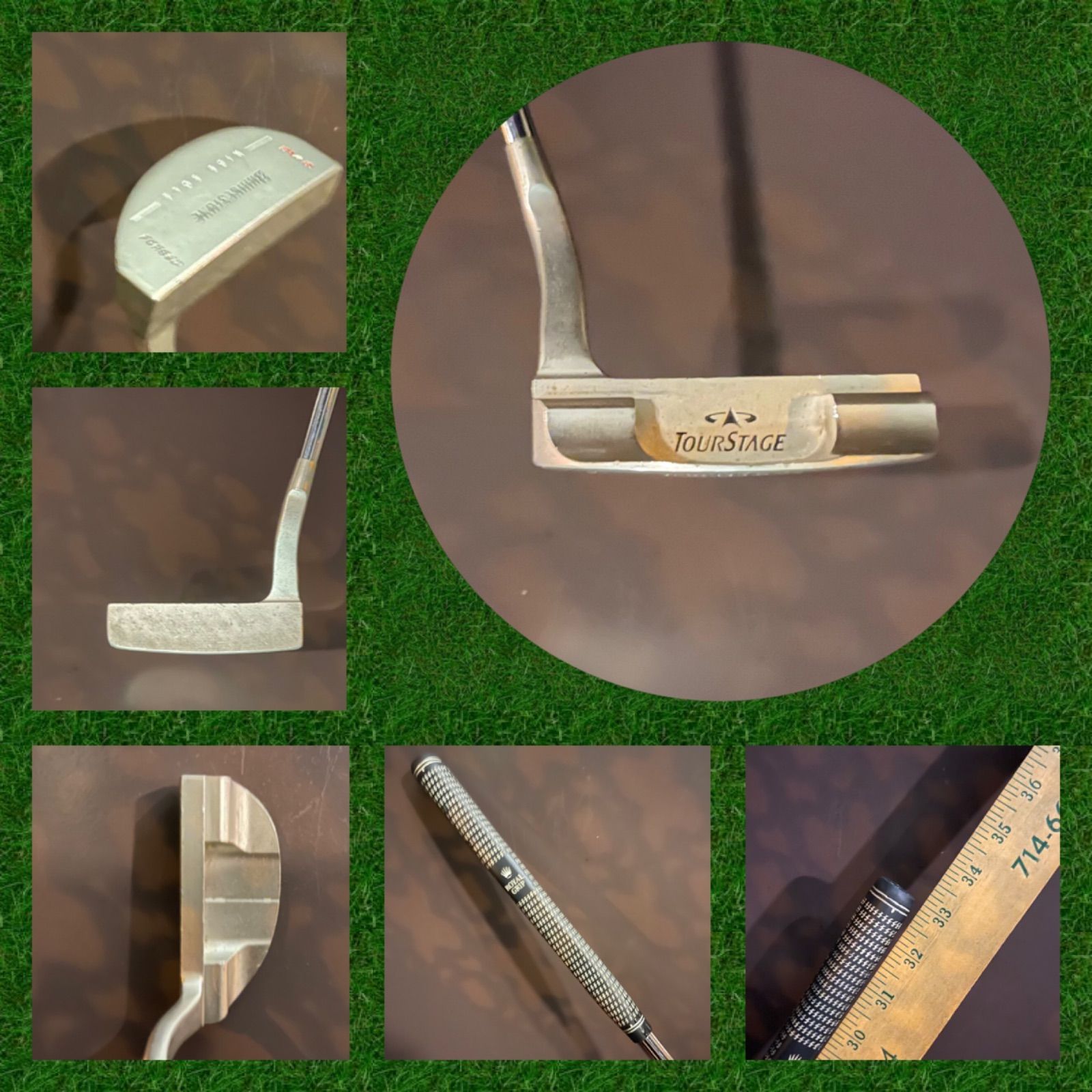 ★★ N3N ★★ ツアーステージ ★★ PV-5 ★★ 33 ★★ 構えやすくて打感が良いツアーステージのTPA XVIIIタイプのPV-5フォージドパター。