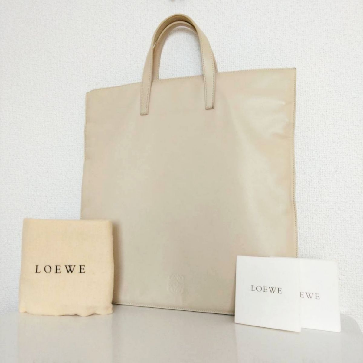 LOEWE ロエベ ナッパレザー トートバッグ - メルカリ