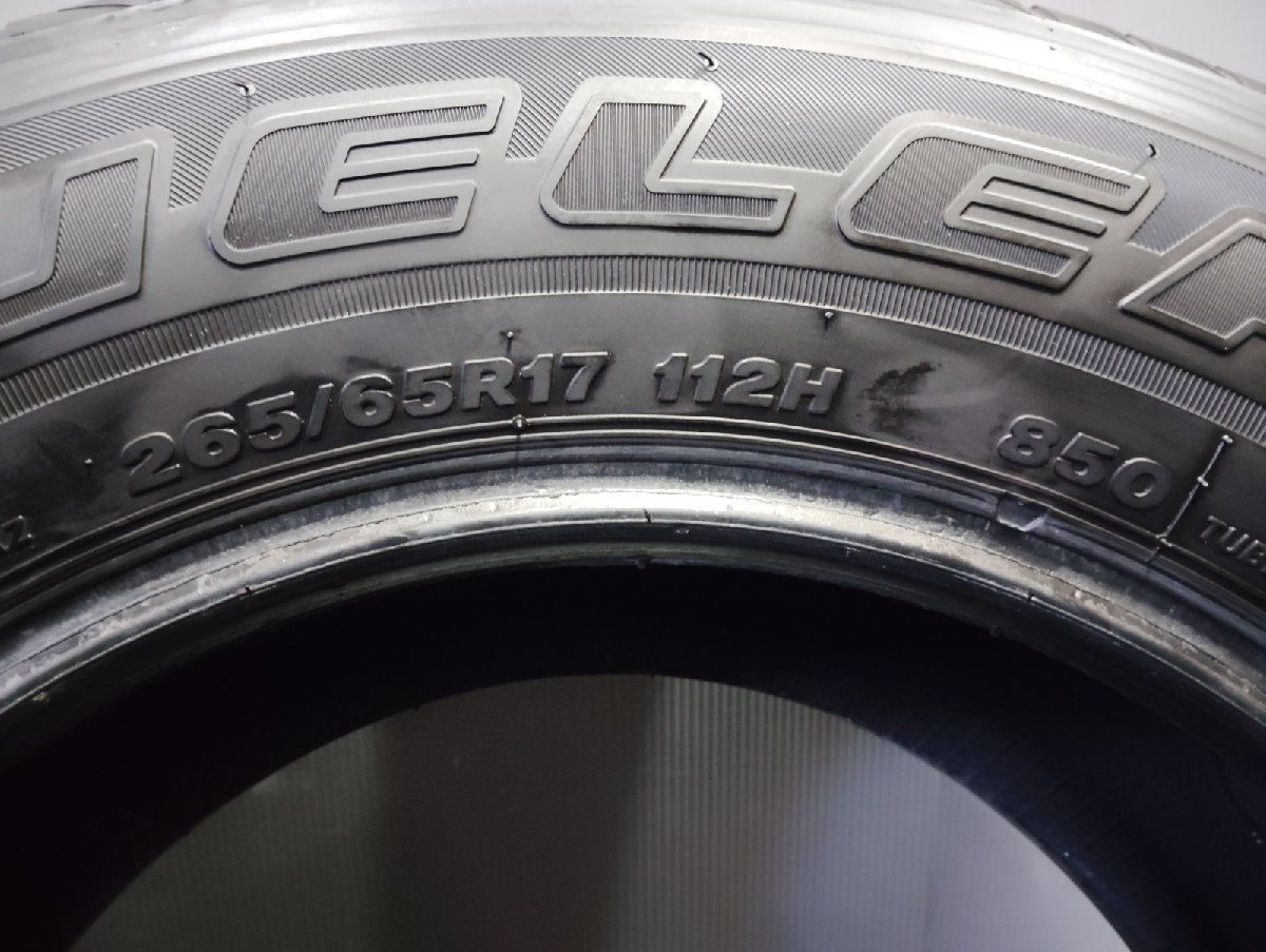 BS BRIDGESTONE DUELER H/L 850 265/65R17 17インチ 夏タイヤ 4本 19年  