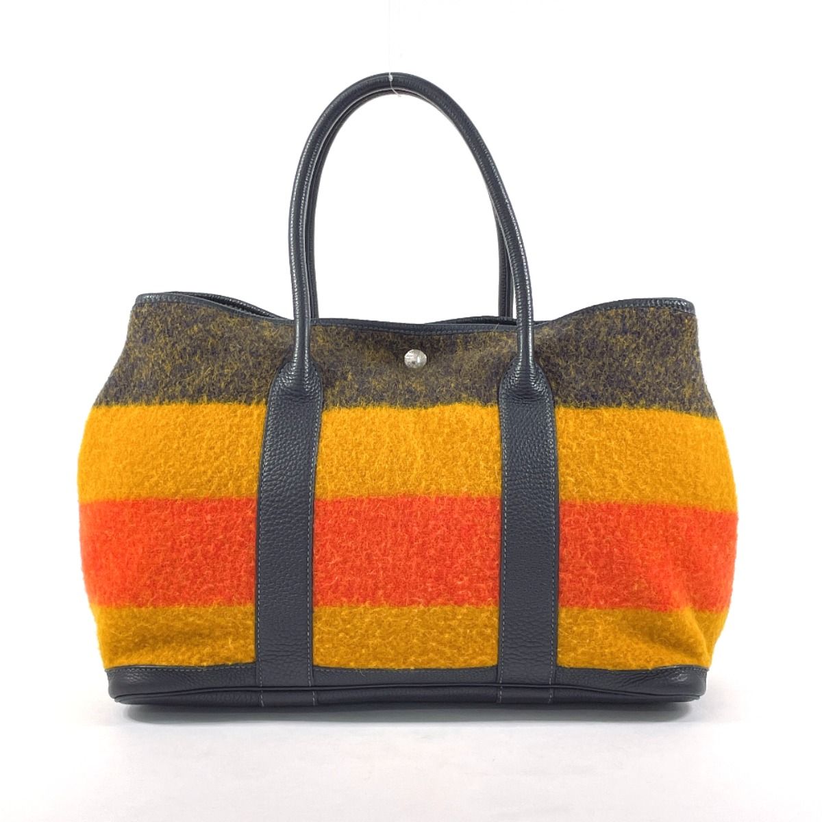 エルメス ガーデンパーティー PMトートバック オレンジ HERMES