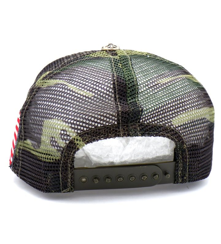 CHROME HEARTS カモフラ 迷彩 トラッカーキャップ メッシュキャップ クロムハーツ トラッカーキャップ メッシュキャップ カモフラ 迷彩