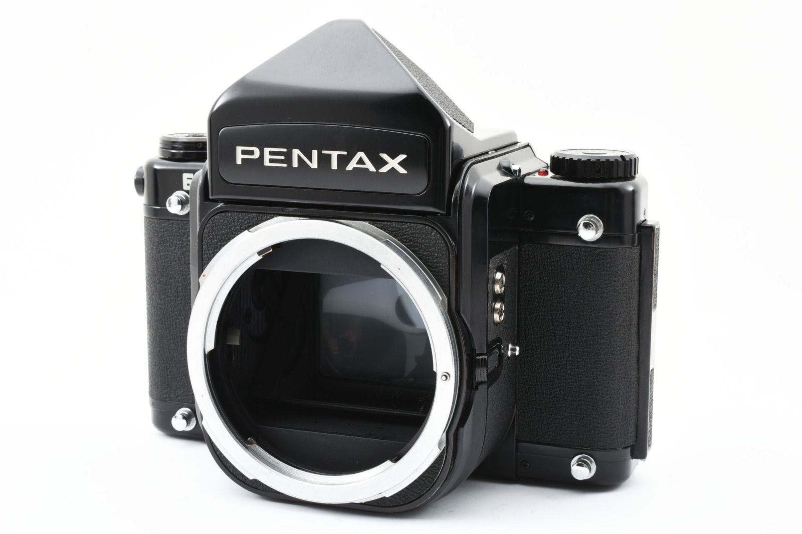 ◇◆ 完動美品 ペンタックス Pentax 67 アイレベル ミラーアップ 後期モデル 中判 カメラ ボディ ボデー 動作確認済 バケペン 9190 ◆◇