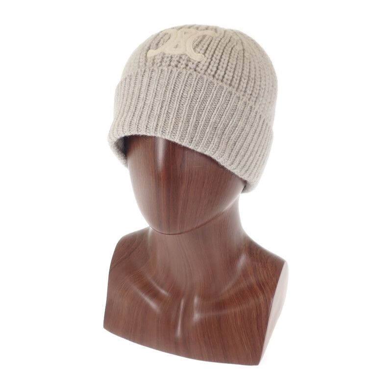 CELINE ニット帽 グレー 楽天市場】セリーヌ CELINE ニットキャップ