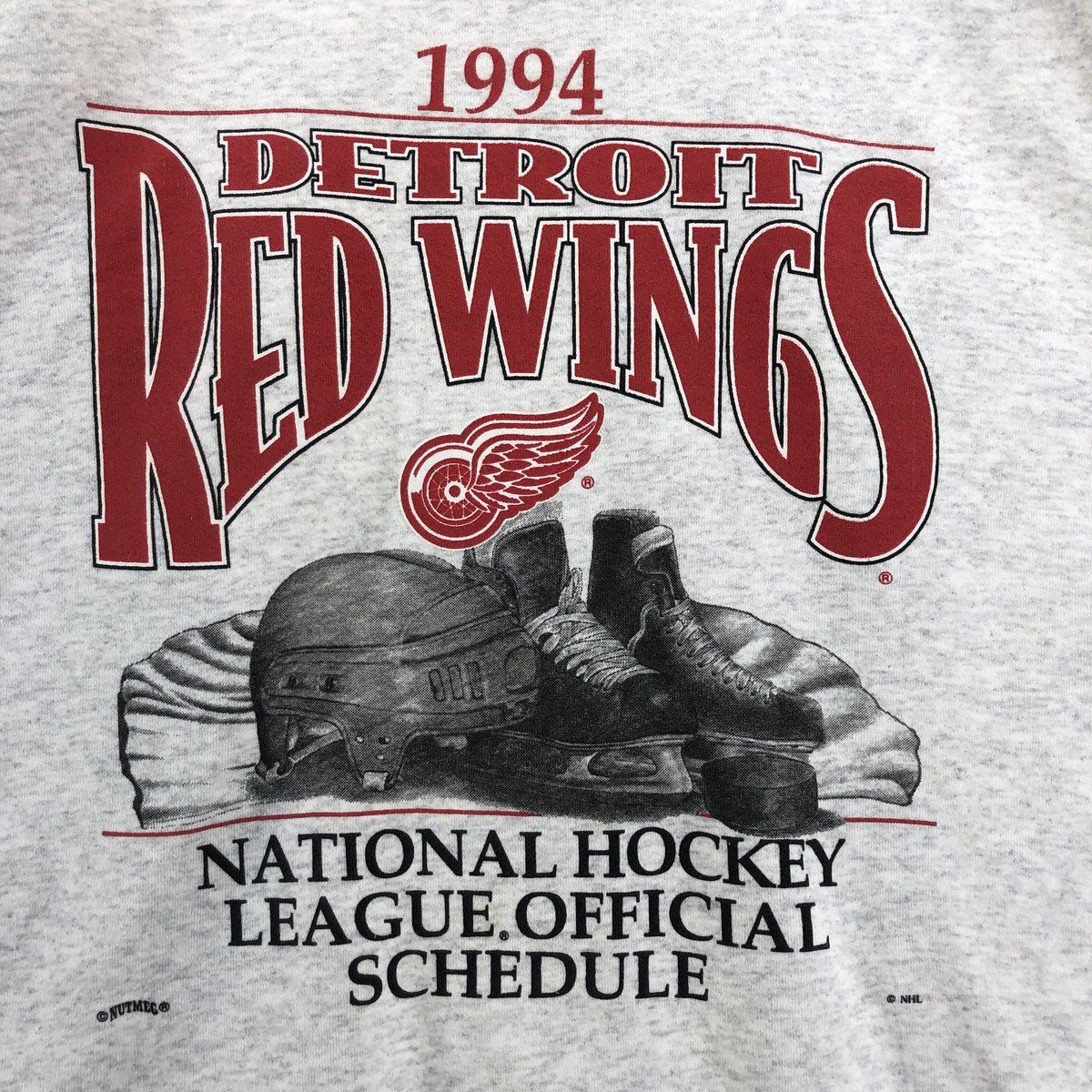 古着 LOGO ATHLETIC NHL DETROIT RED WINGS デトロイトレッド