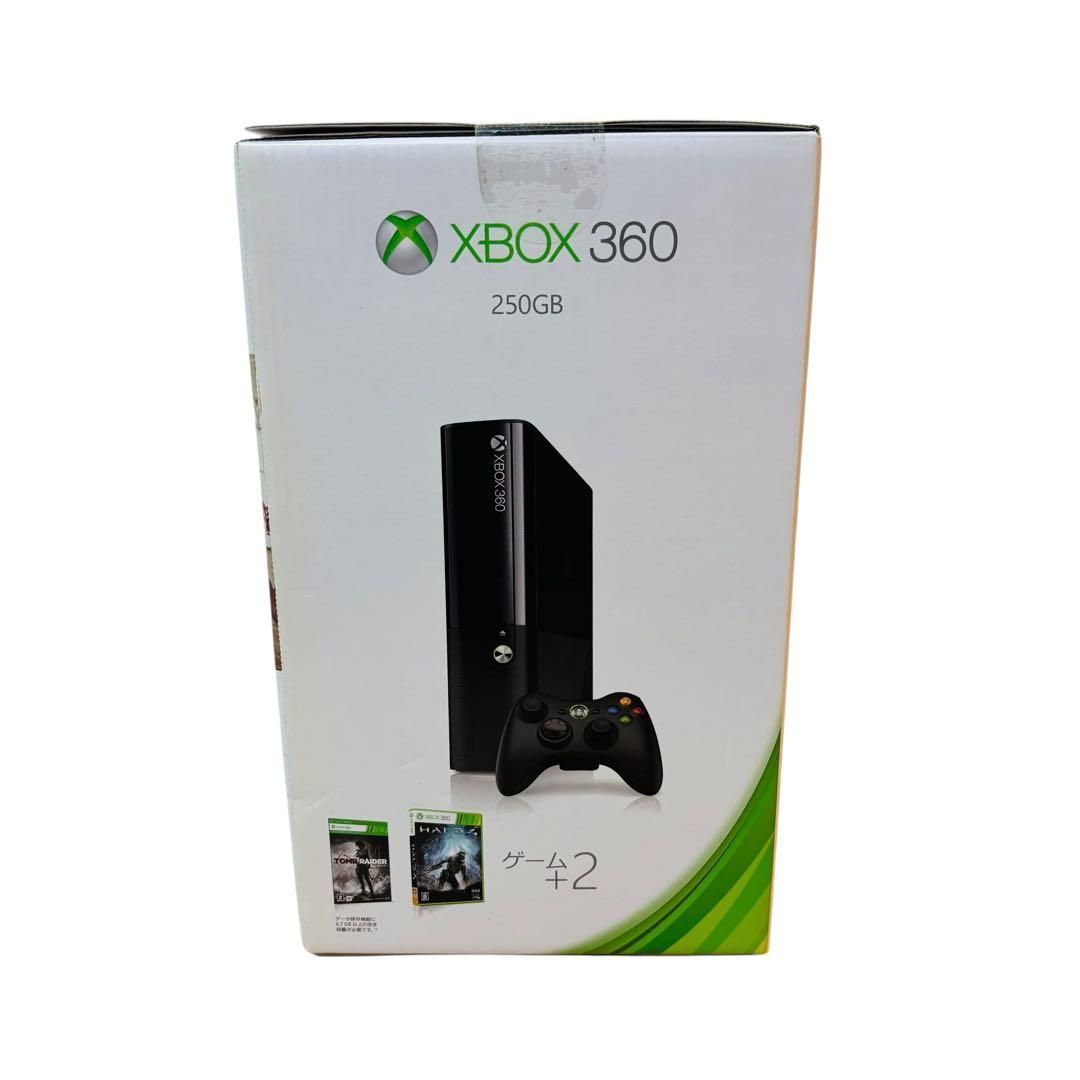 XBOX 360 エックスボックス 250GB ゲーム機 リキッドブラック HALO4 TOMB RAIDER レトロ ゲーム機 本体 UP786_INFO