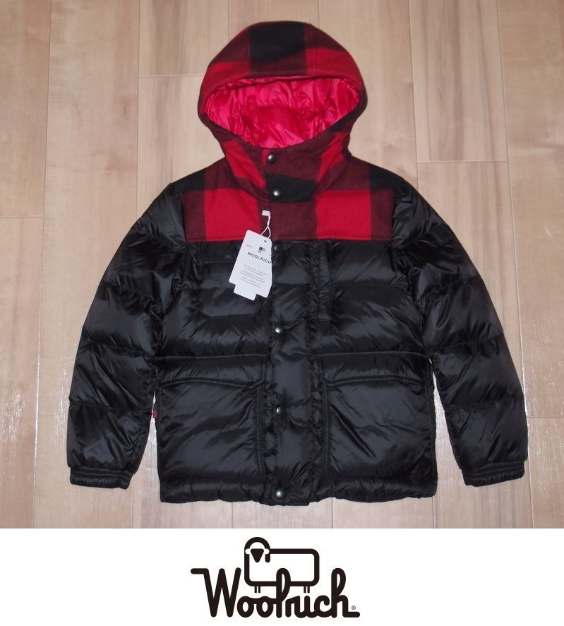 WOOLRICH ウールリッチ ボーイズ バッファローマウンテンジャケット 8 定価65000円 B'S Buffalo Mountain Jacket ダウン
