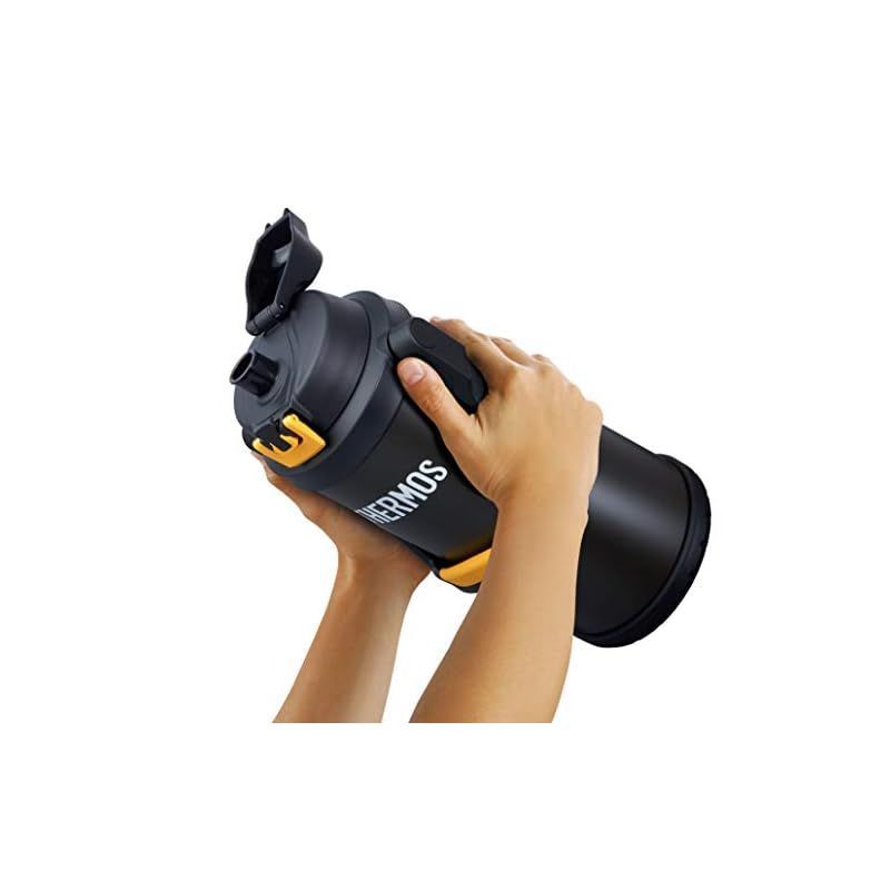 サーモス 水筒 真空断熱スポーツジャグ 2.0L ブラックオレンジ FFV-2001 BKOR サーモス 水筒 真空断熱スポーツジャグ 2.0L ブラックオレンジ FFV