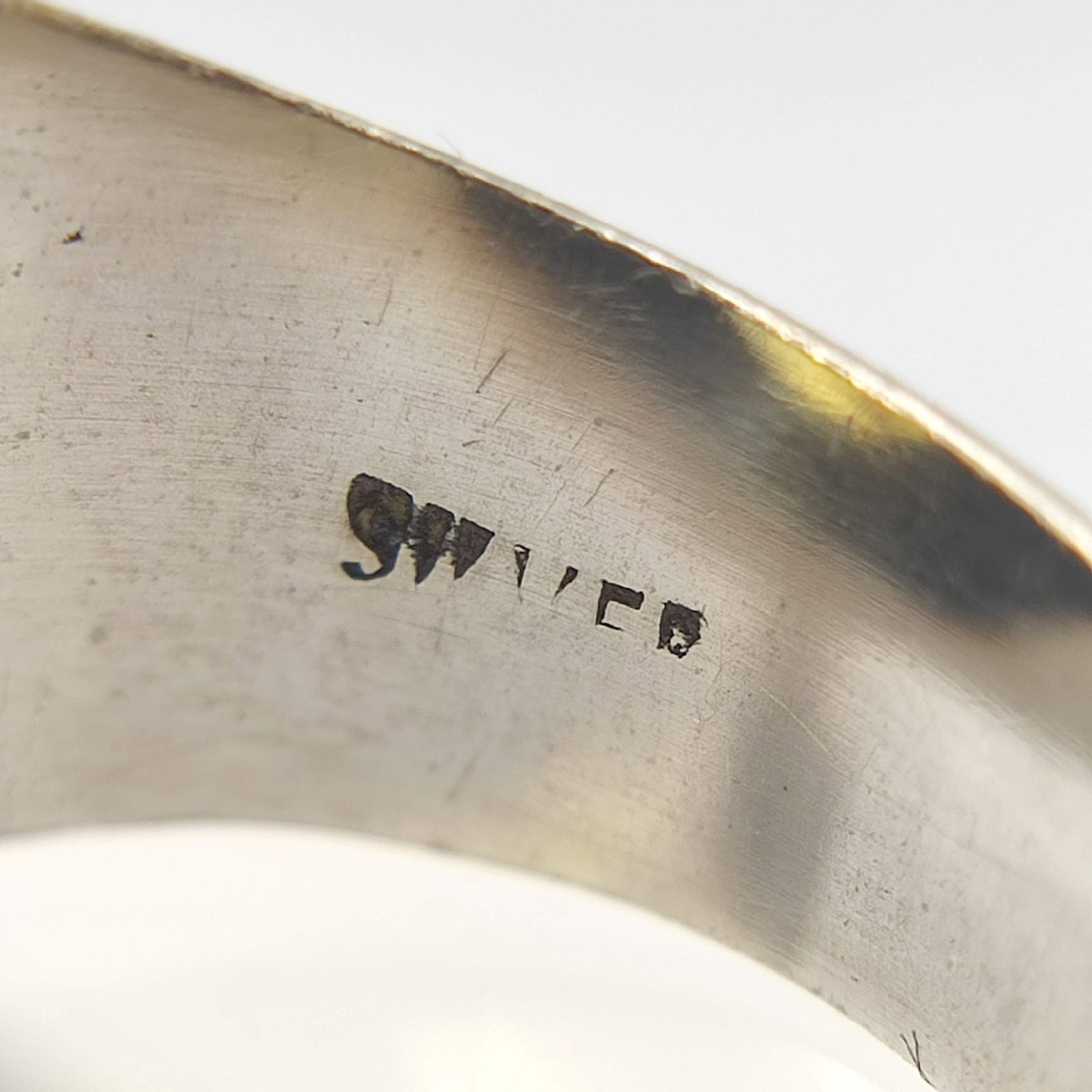 NAKAGAWA JOHN ROBERTS SILVER カレッジリング 21号 傷や汚れあり