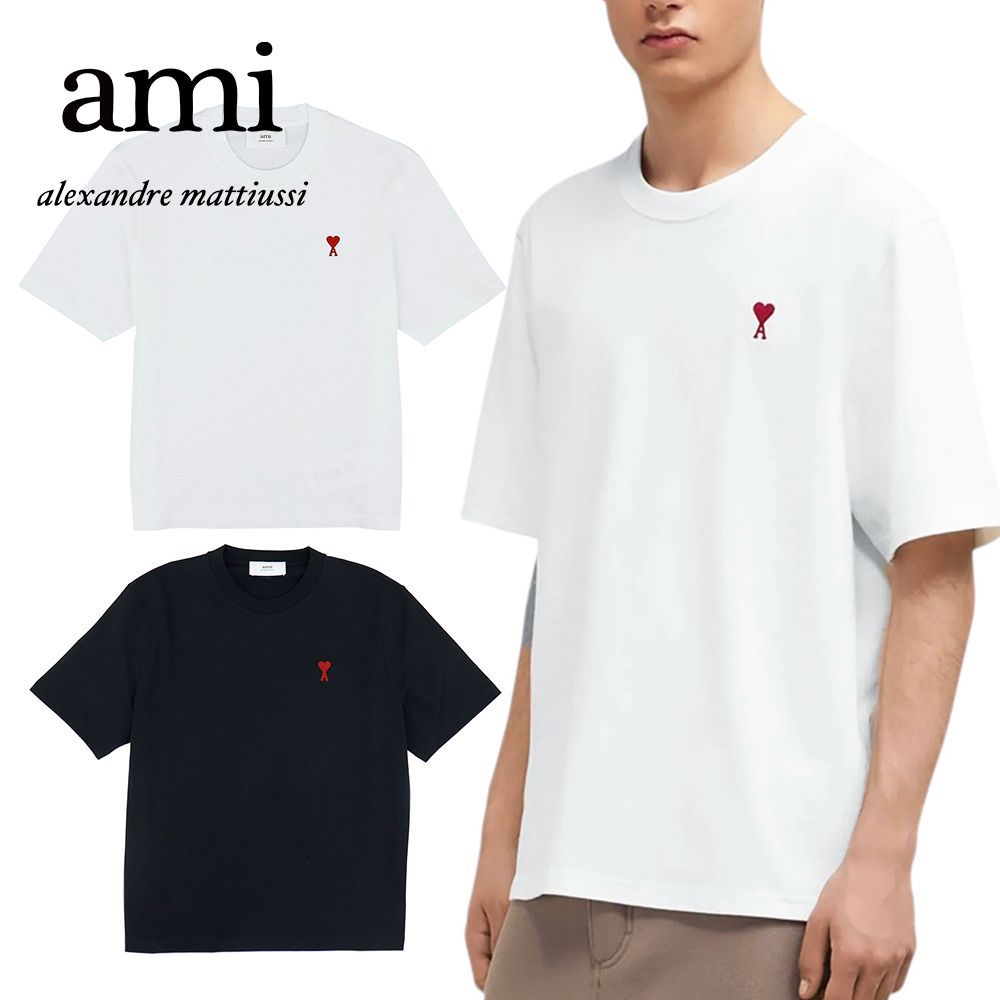 国内発送 ami paris 半袖Tシャツ BFUTS005 726 楽天市場】ami paris アミパリス 半袖Tシャツ BFUTS005 726