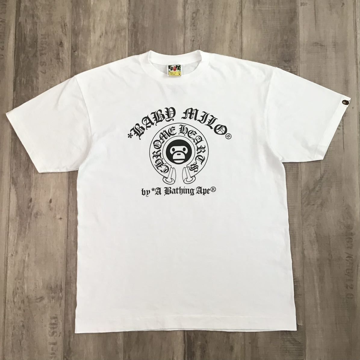 ☆激レア☆ クロムハーツ × BAPE Tシャツ Lサイズ a bathing ape 