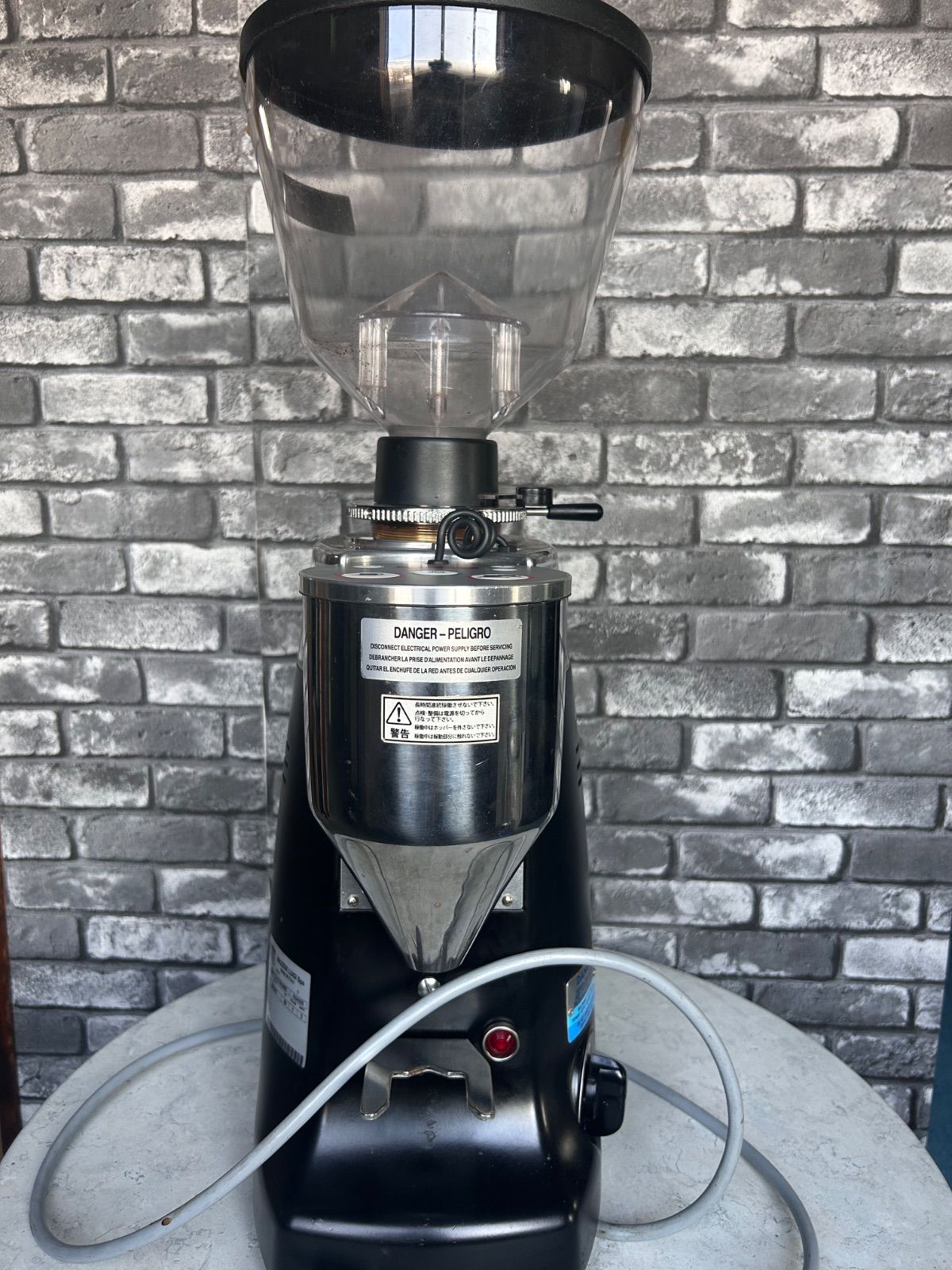 MAZZER コーヒーグラインダー LUIGI Spa マッツァ コニ― エレクトロニック 本体 ブラック 黒