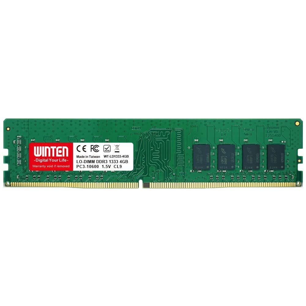 WINTEN デスクトップPC用 メモリ 4GB PC3-10600(DDR3 1333)【製品5】DDR3 SDRAM DIMM 内蔵メモリー 増設 メモリー WT-LD1333-4GB 0660 - メルカリ