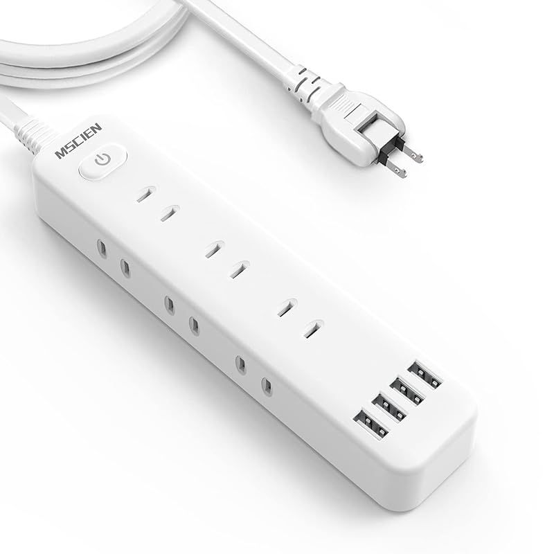 Mscienエムサイン 延長コード 3m 電源タップ usb付き 9個AC口 4個USBポート テーブルタップ oaタップ たこあしコンセント 一括スイッチ付き usb コンセント 分岐 蛸足コンセント usb-a タップ 0