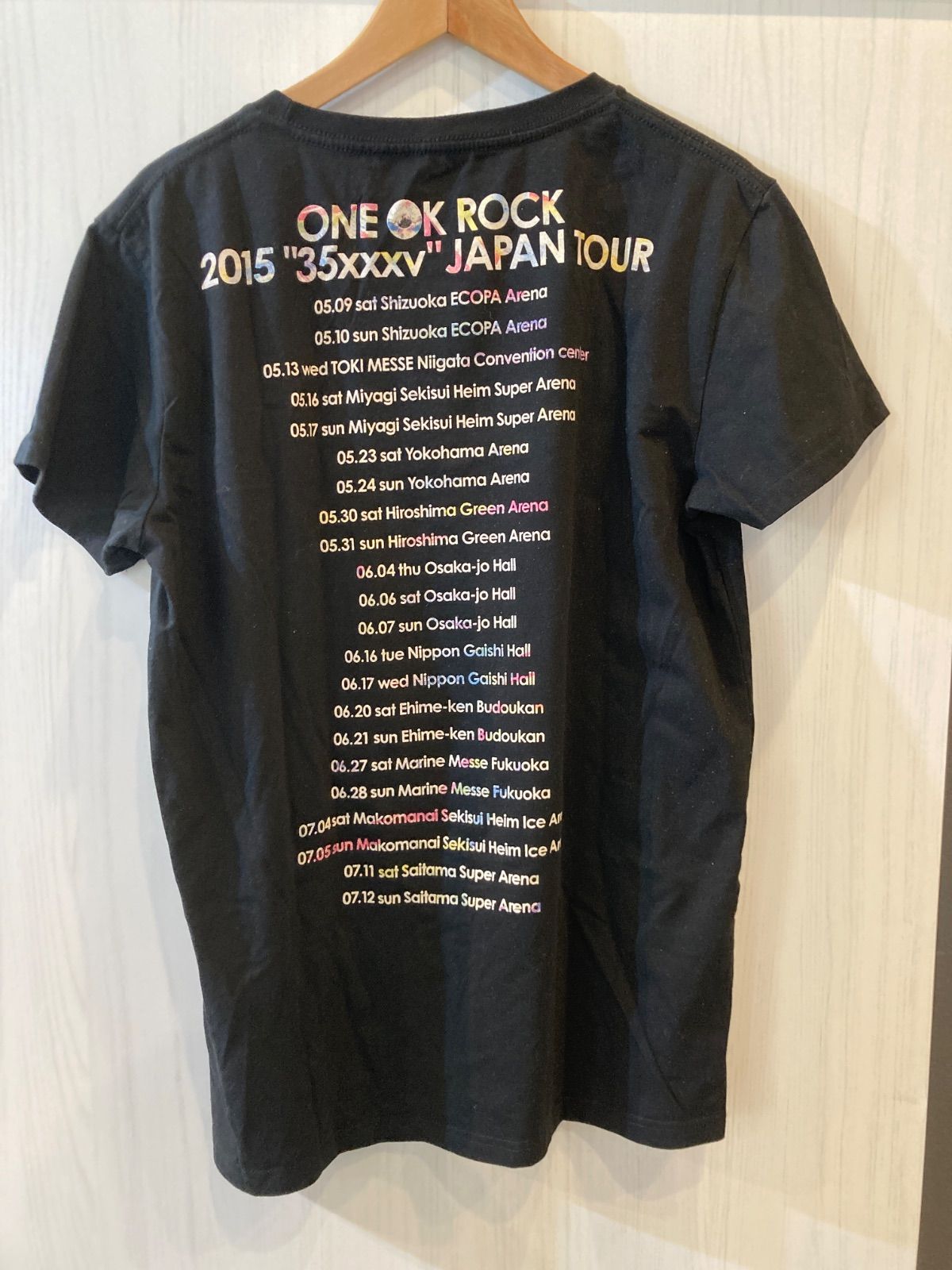 250728 ONE OK ROCK ワンオクロック 男女兼用ライブTシャツ