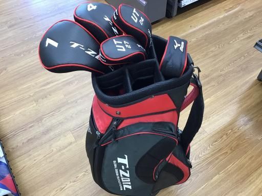 MIZUNO ミズノ T-ZOID RV-01 メンズゴルフセット 11本 R T-ZOID RV-01 ゴルフ11 点セットミズノ初心者優しい