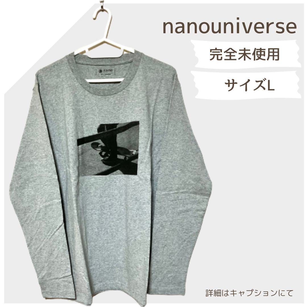 完全未使用】Nano Universe/ナノユニバース トップス サイズL - メルカリ