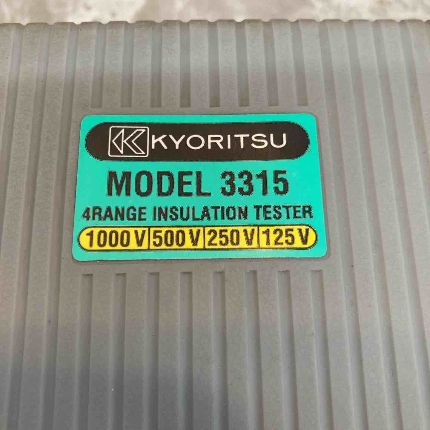 ◇共立(KYORITSU) アナログ絶縁抵抗計 3315【八潮店】 - メルカリ