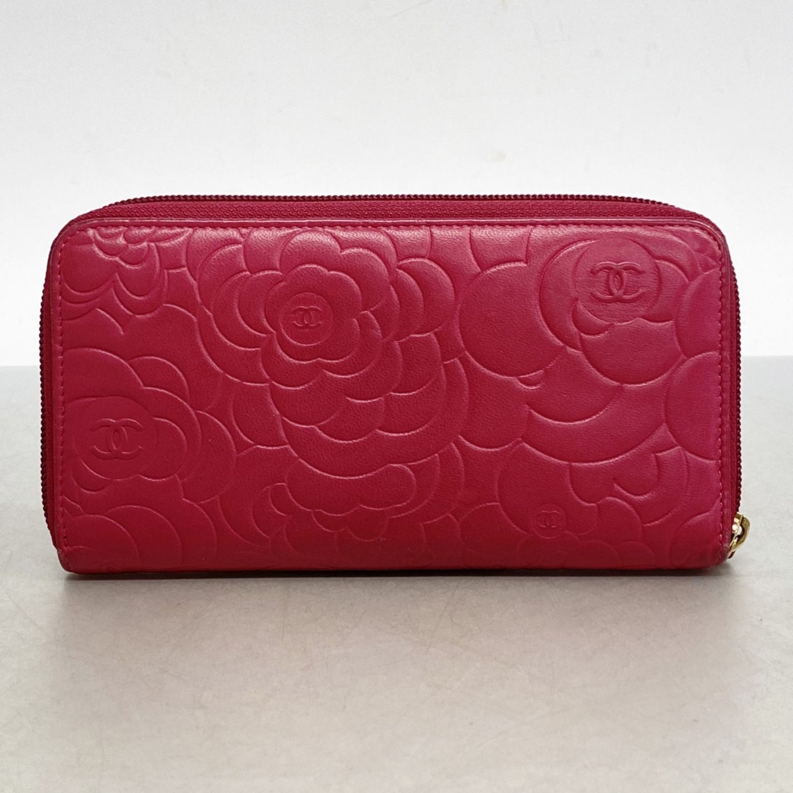 ★未使用★　CHANEL シャネル　カメリア　長財布 ピンク　ヴィンテージ シャネル カメリア ピンク 長財布をお買取！価格の相場は？-所沢