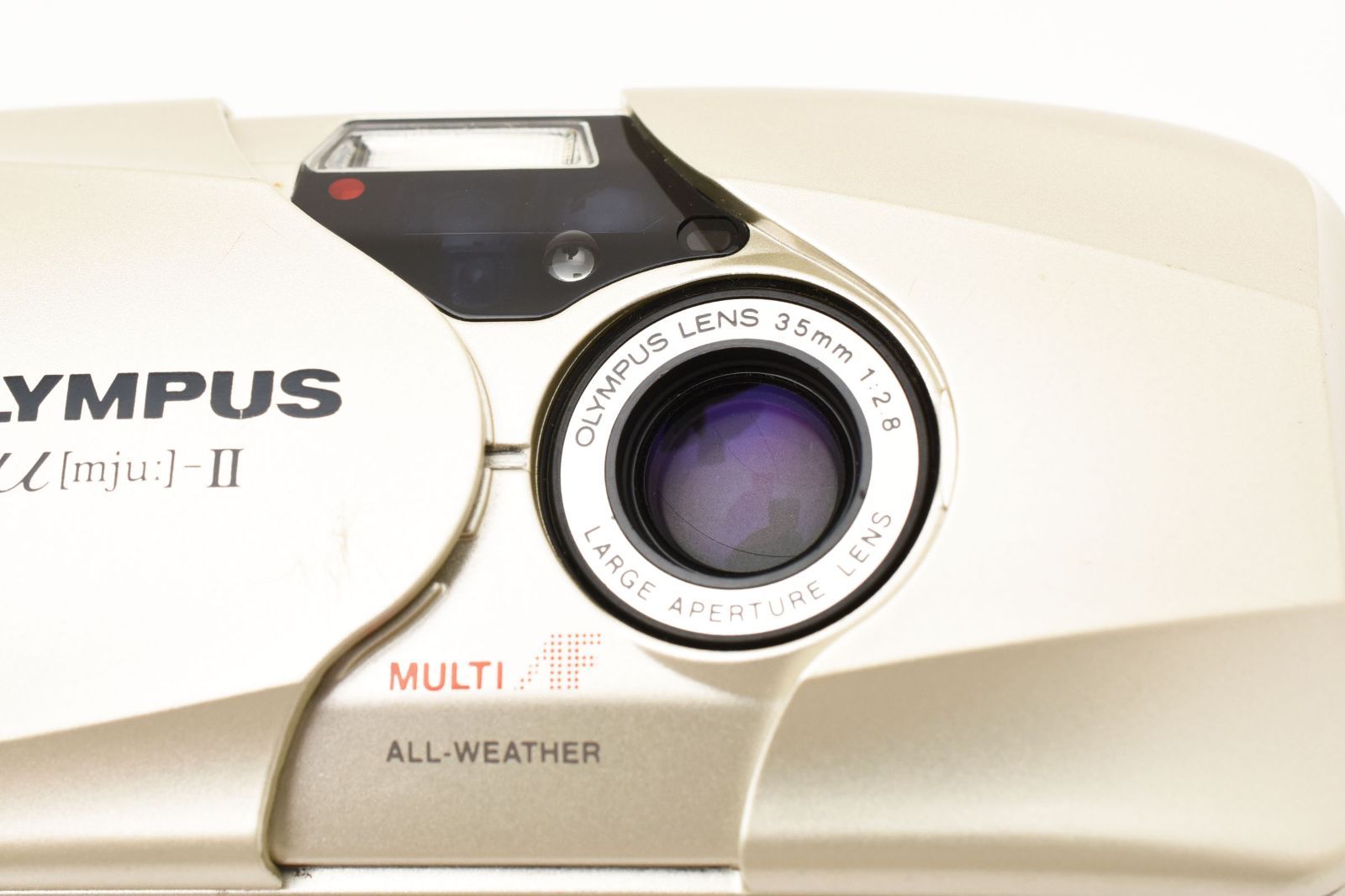 A642 OLYMPUS μ[mju:]-II コンパクトカメラ （Olympus mju II Multi-AF 