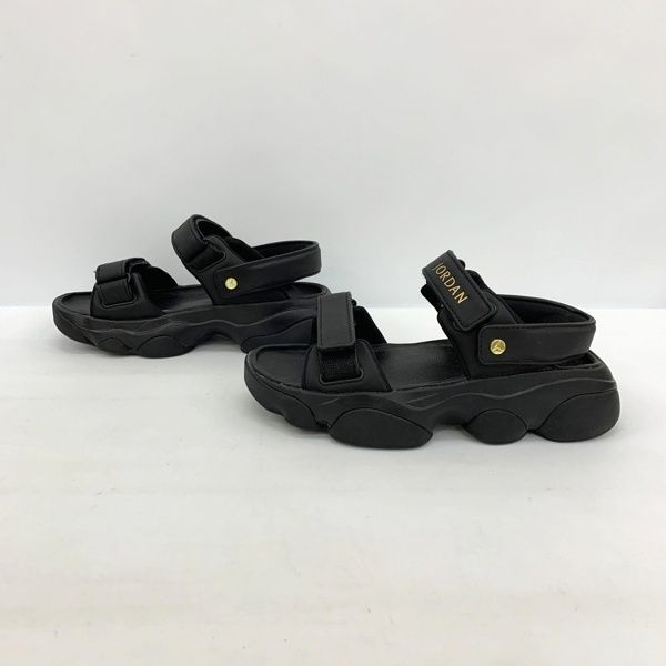 NIKE デジャ　ジョーダン　サンダル　レディース　ブラック ジョーダン(JORDAN)｜Wmns Jordan Deja Sandal｜Forget-me-nots
