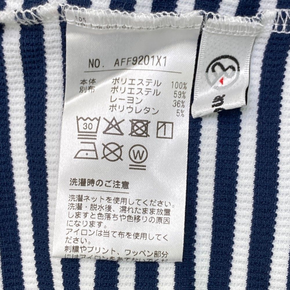 サイズ：M AND PER SE アンパスィ モックネック 長袖 Tシャツ