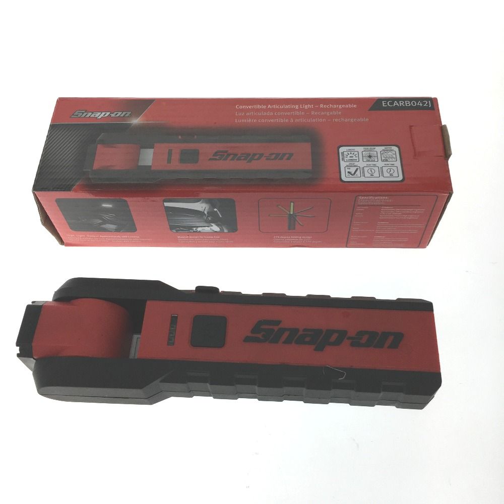 △△Snap-on スナップオン 充電式 コンバーチブル LEDライト ECARB042J - メルカリ