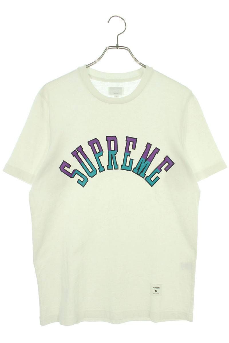 シュプリーム 17SS Curve Logo Tee カーブアーチロゴTシャツ メンズ S