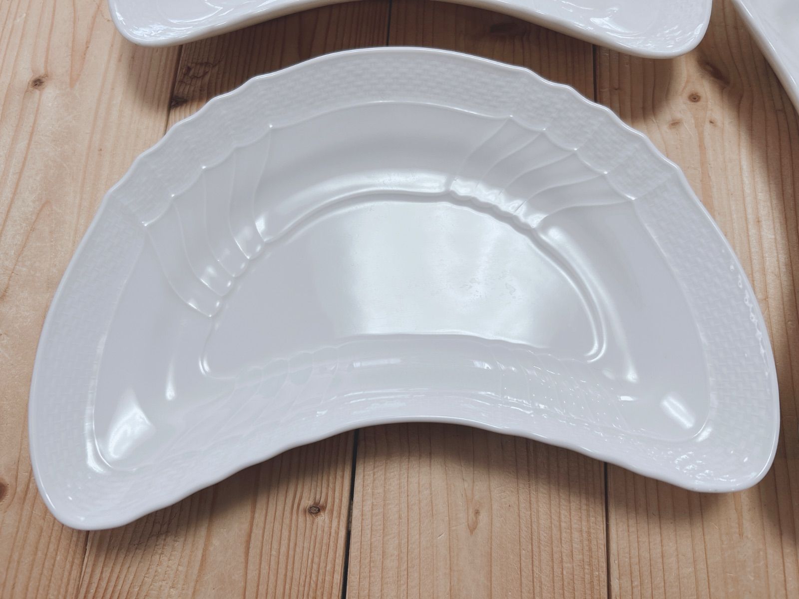 ジノリ　クレセント　二枚 ジノリ クレセント 二枚